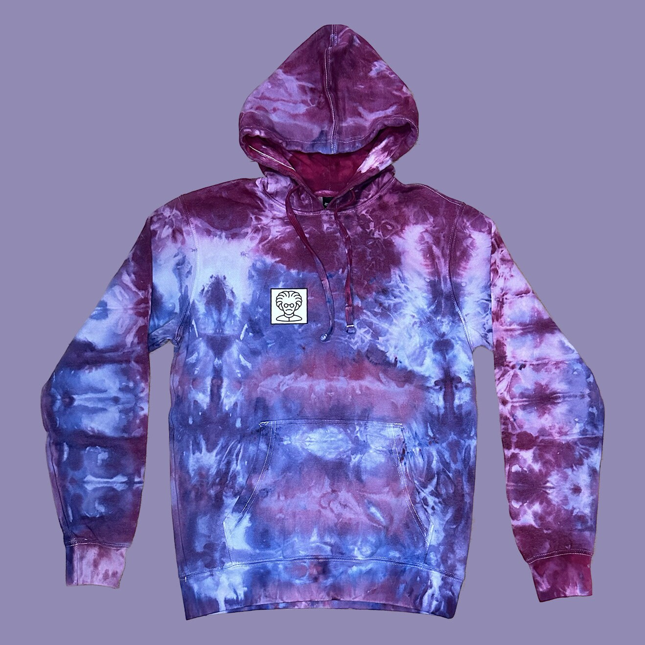 Small Hand Dyed Hoodie 1
