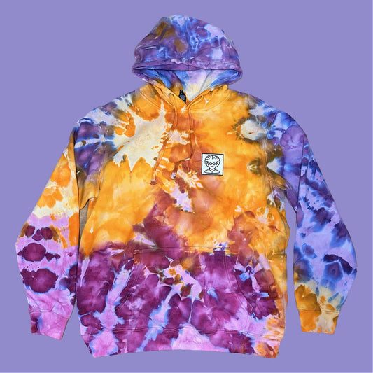 Large Hand Dyed Hoodie 3