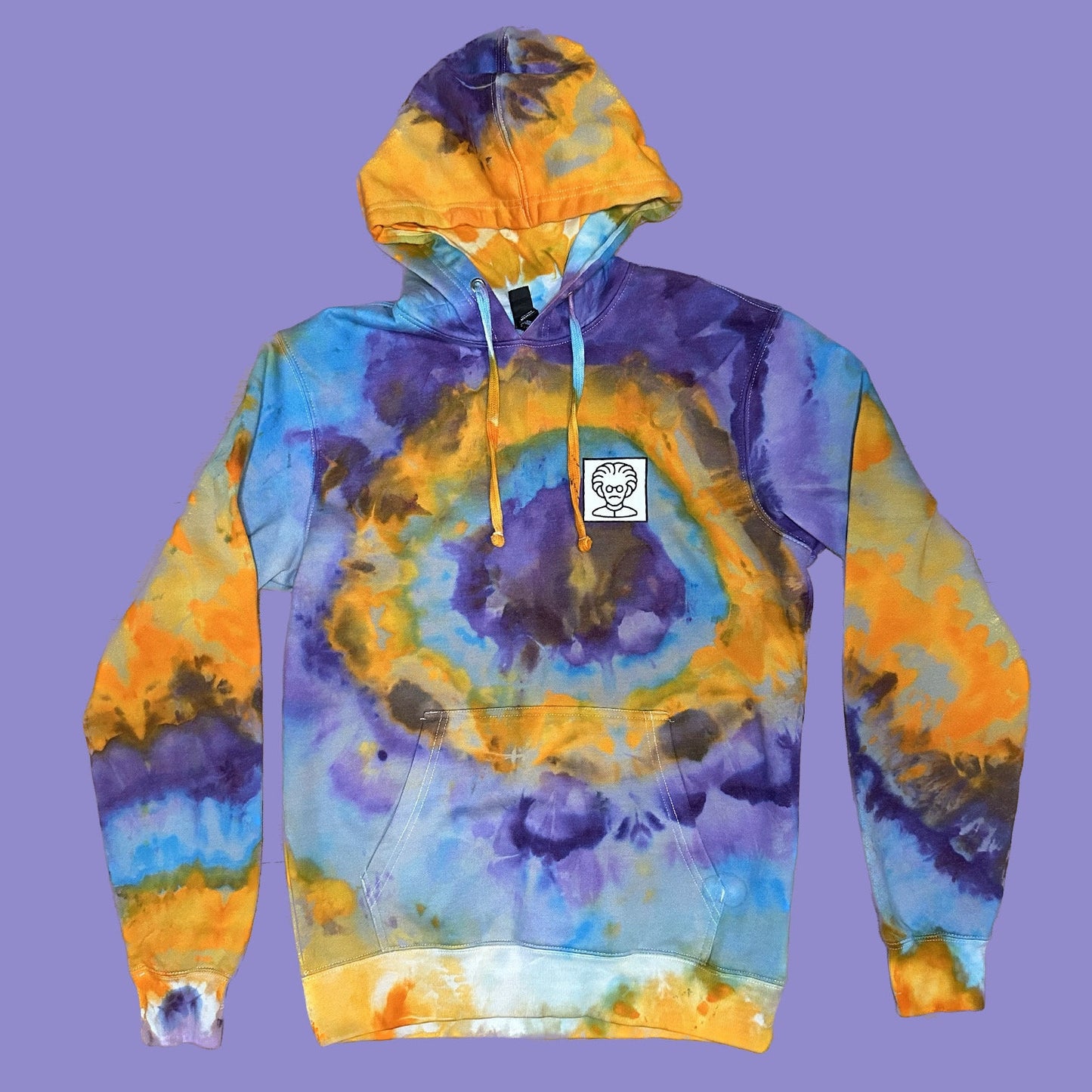 Small Hand Dyed Hoodie 4