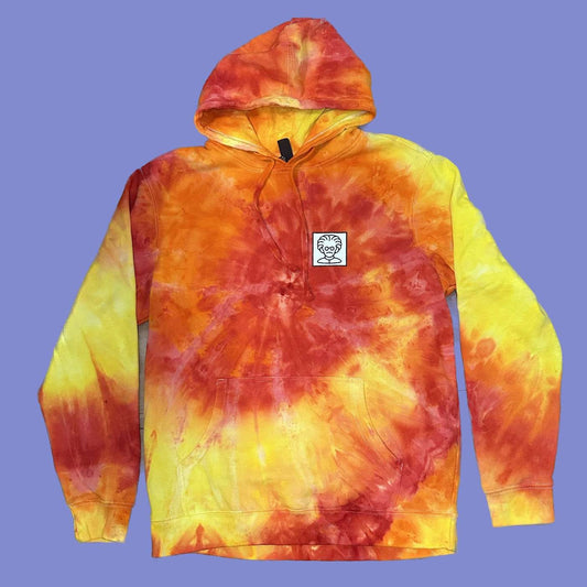 Large Hand Dyed Hoodie 2